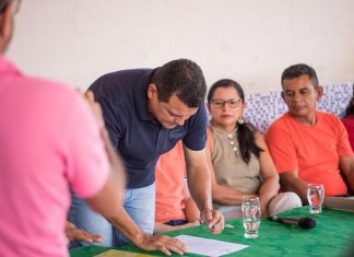Prefeito Oliveira Júnior assina Ordem de Serviços para reforma e ampliação da U.E. José Benedito, na localidade Vila Tapuio, município de Miguel Alves