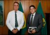 Click  da visita do  Capitão da Reserva e   advogado Marcos Costa   que teve com o presidente Jair Bolsonaro.