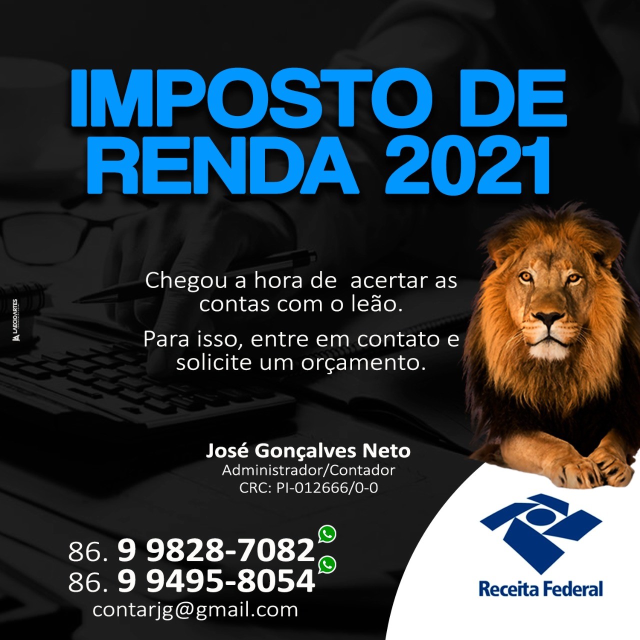 Imposto de Renda 2021 Declare seu Imposto de Renda com quem é