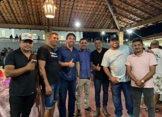 Deputado Marden Meneses esteve prestigiando o Festejo de São Miguel Arcanjo, em Miguel Alves